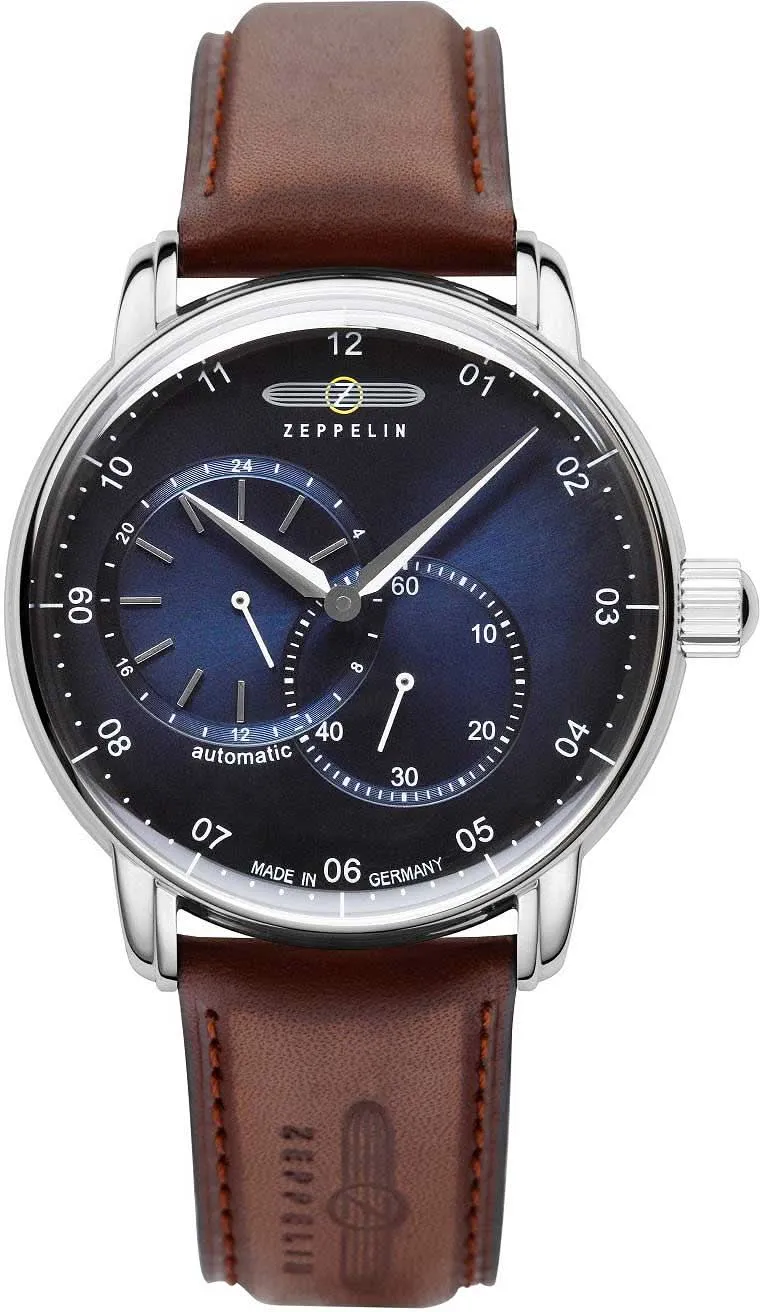 Zeppelin New Captain's Line 8662-3 Herrenuhr • Automatikwerk • Made in Germany