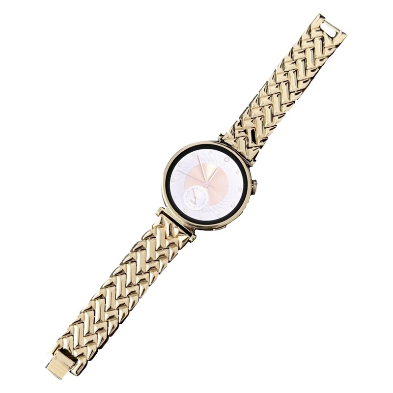 18mm V-shaped Zinc Metal Watchband Metal Universal Replacement Watch Strap