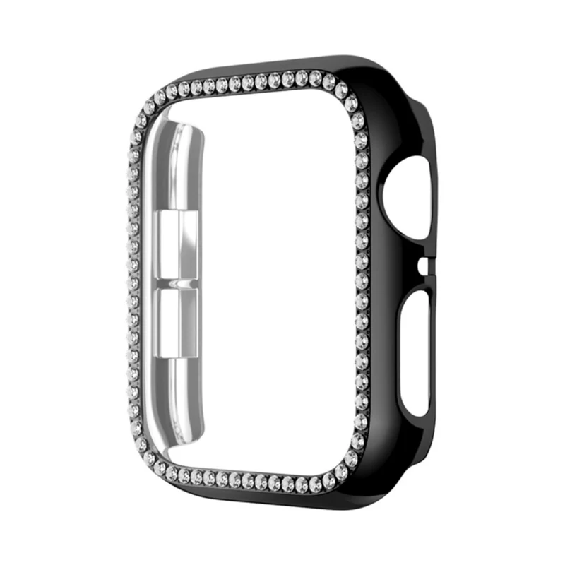 Apple Watch Ultra 49mm / Ultra 2 49mm Impact-Resistant Watch Case Electroplating Hollow Impact-Resistant Cover - Rose Gold