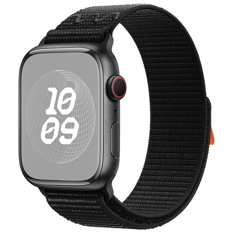KALEBOL Apple Watch Series 49mm - 45mm - 44mm - 42mm Universal Nylon Watch Band - Dark Green+Orange