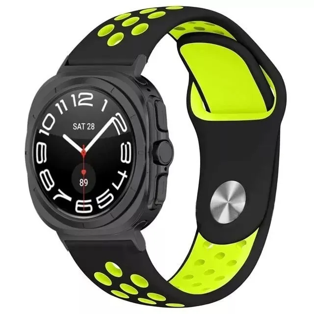 Samsung Galaxy Watch Ultra 2 Sportarmband (Schwarz/Gelb)