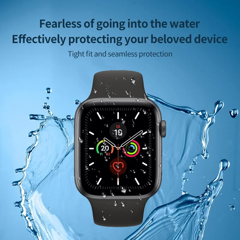Apple Watch Series 9 / 8 / 7 45mm HD Clear Watch Screen Protector Acrylic Full Coverage Film