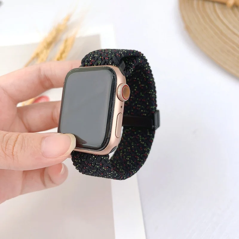 Apple Watch 49mm / 45mm / 44mm / 42mm Watch Bracelet - W-shape Colorful