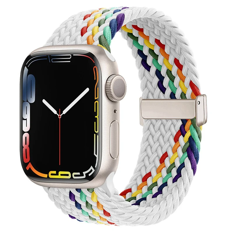 Apple Watch 49mm / 45mm / 44mm / 42mm Watch Bracelet - W-shape Colorful