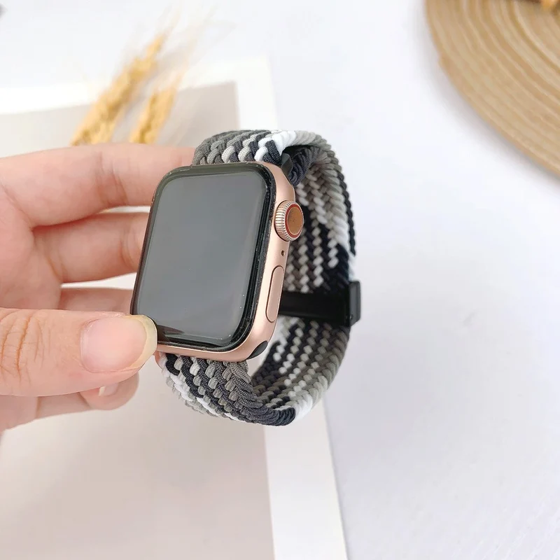 Apple Watch 49mm / 45mm / 44mm / 42mm Watch Bracelet - W-shape Colorful