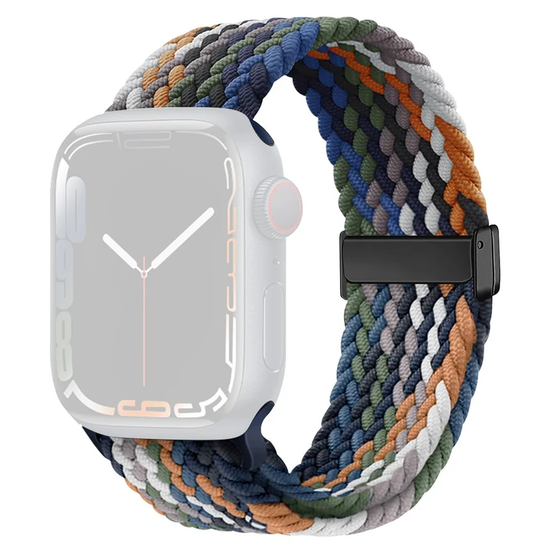 Apple Watch 49mm / 45mm / 44mm / 42mm Watch Bracelet - W-shape Colorful