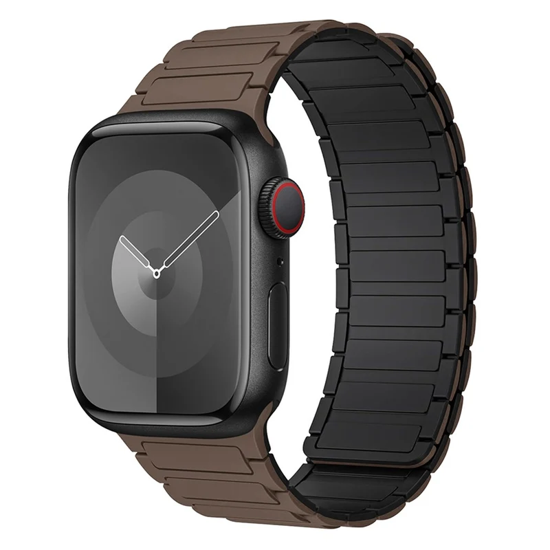 Apple Watch 49mm / 45mm / 44mm / 42mm Silicone Wrist Strap - Indigo Blue+Grey