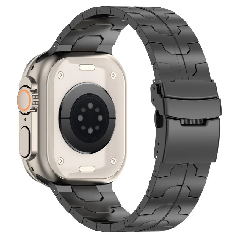 Apple Watch 49mm / 45mm / 44mm / 42mm Band Titanium Metal Strap