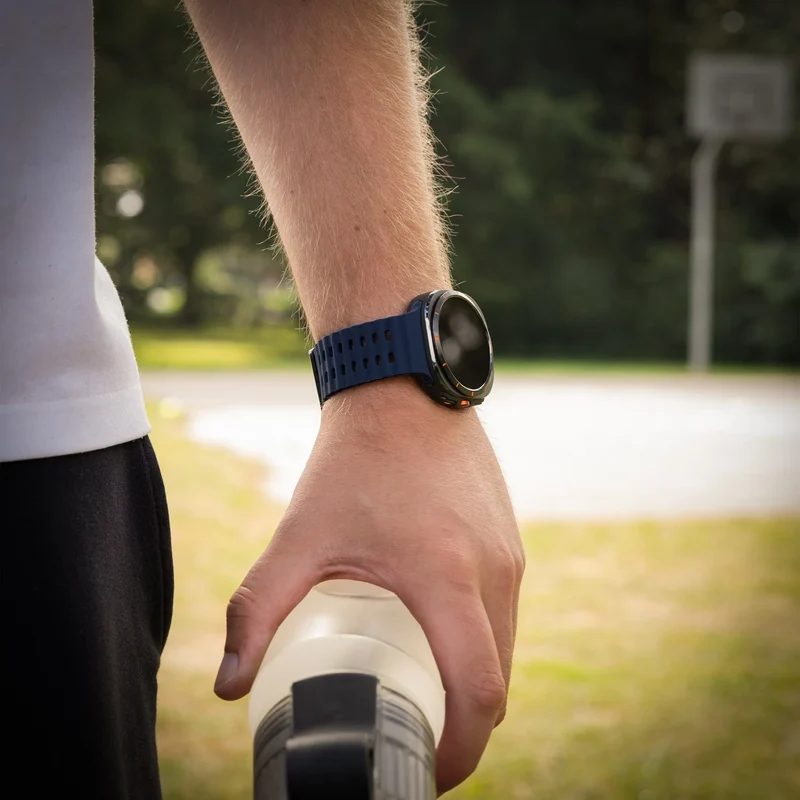 Samsung Galaxy Watch Ultra 2 Ocean Armband (Dunkelblau)