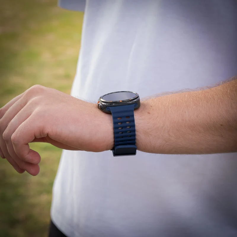 Samsung Galaxy Watch Ultra 2 Ocean Armband (Dunkelblau)