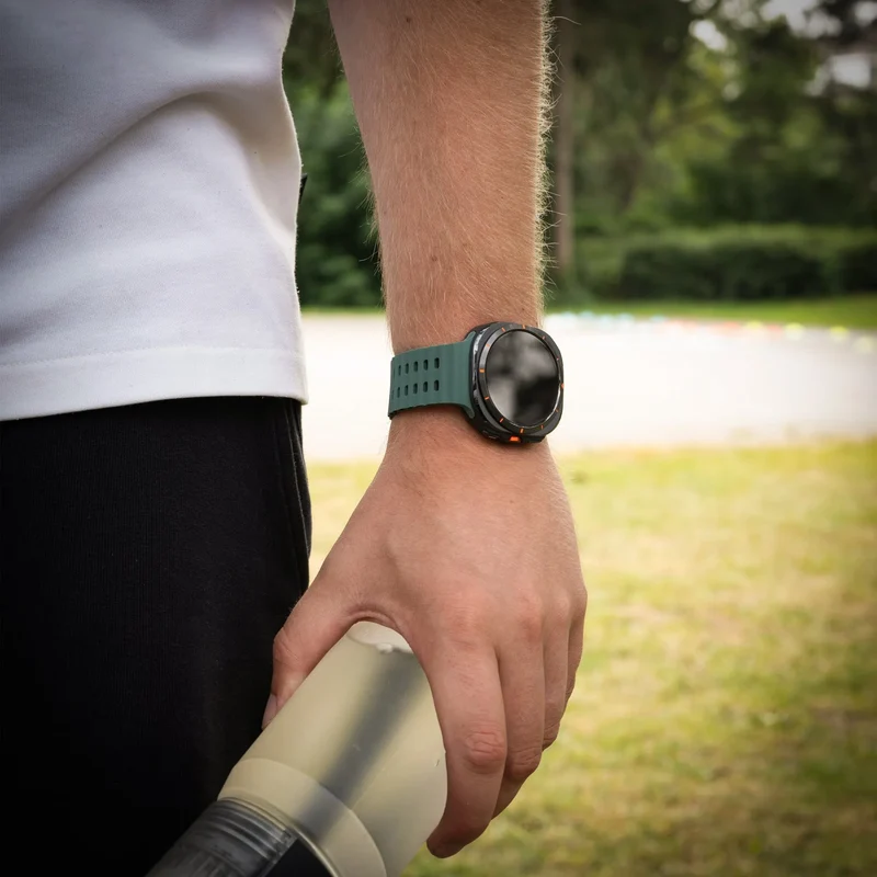 Samsung Galaxy Watch Ultra 2 Ocean Armband (Dunkelgrün)