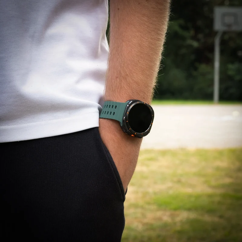 Samsung Galaxy Watch Ultra 2 Ocean Armband (Dunkelgrün)