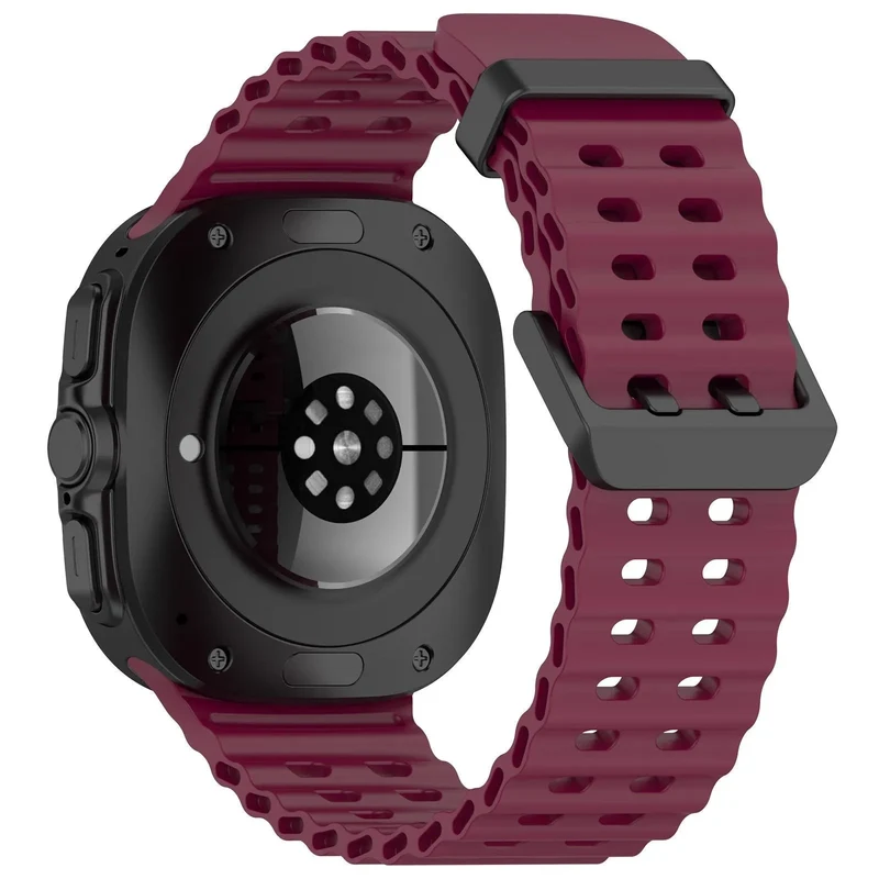Samsung Galaxy Watch Ultra 2 Ocean Armband (Weinrot)