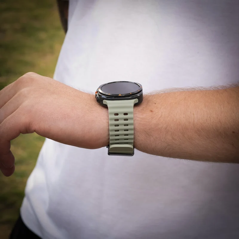 Samsung Galaxy Watch Ultra 2 Ocean Armband (Grau/Grün)