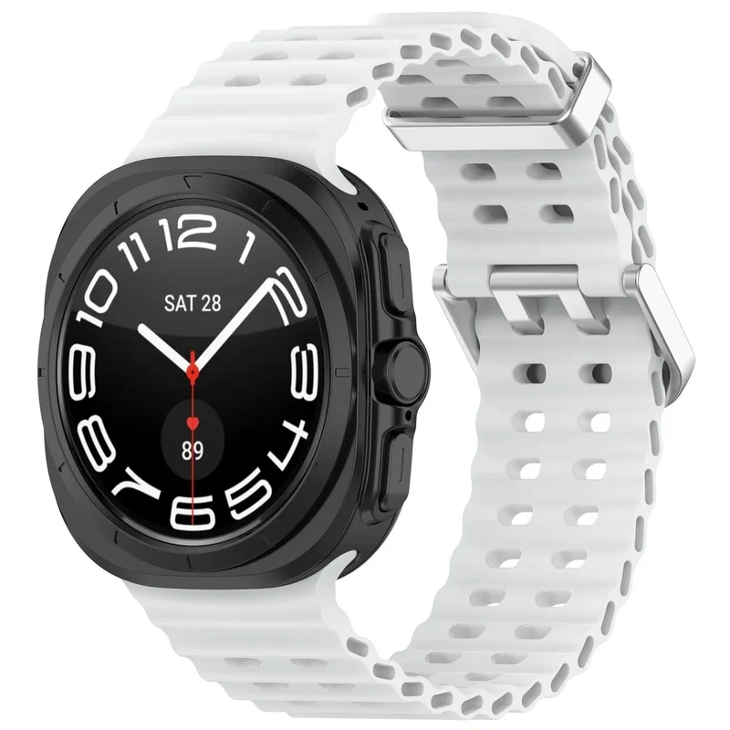 Samsung Galaxy Watch Ultra 2 Ocean Armband (Weiß)