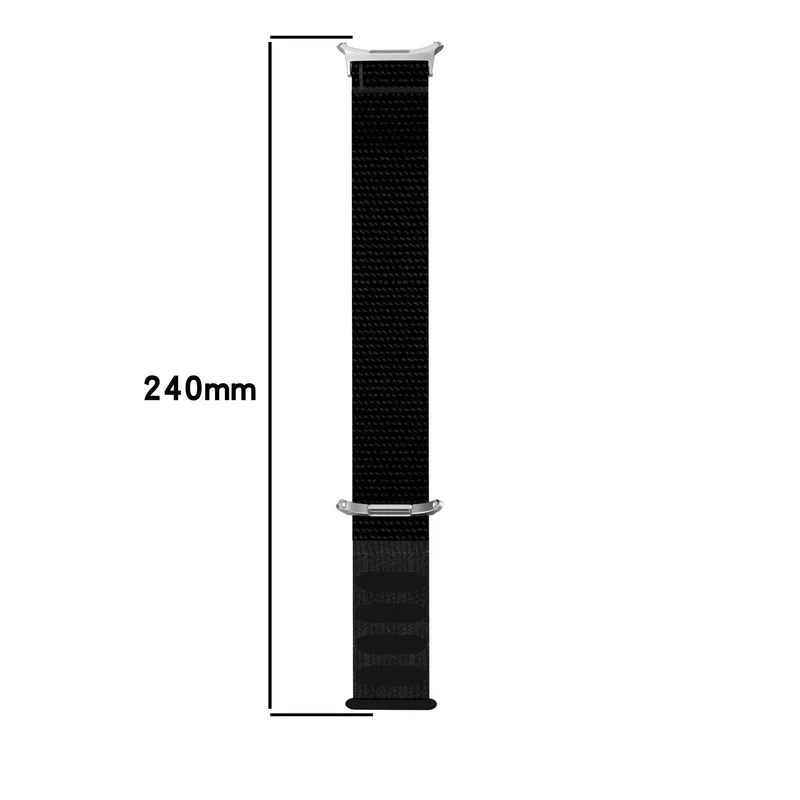 Samsung Galaxy Watch Ultra 2 Nylonarmband (Schwarz)