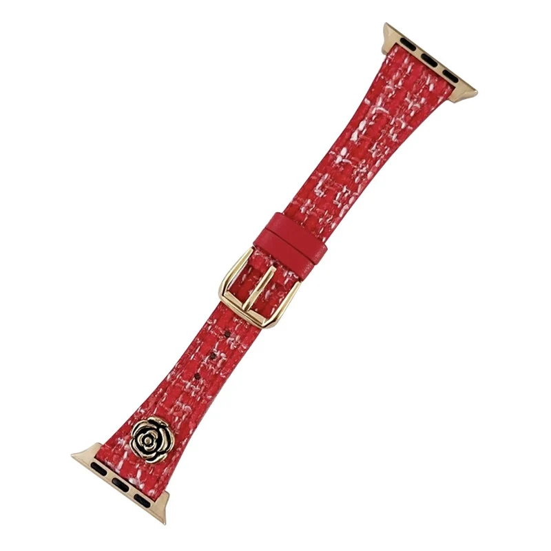 Apple Watch Series 41mm / 40mm / 38mm Vegan Leather Strap Replacement