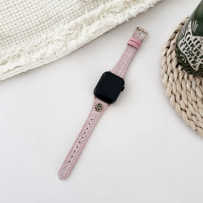 Apple Watch Series 41mm / 40mm / 38mm Vegan Leather Strap Replacement