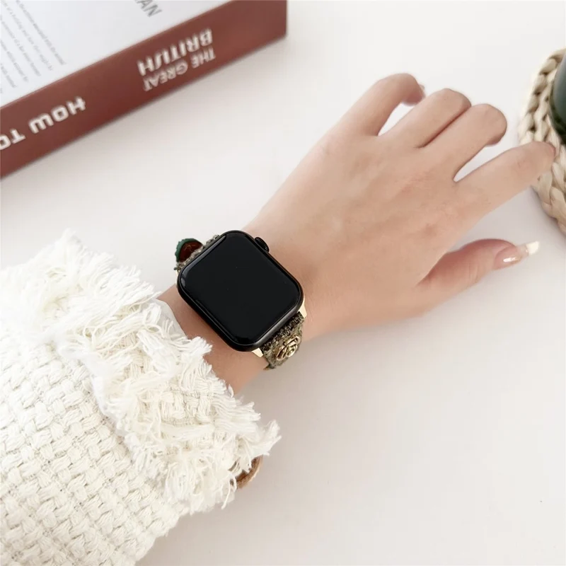 Apple Watch Series 41mm / 40mm / 38mm Vegan Leather Strap Replacement