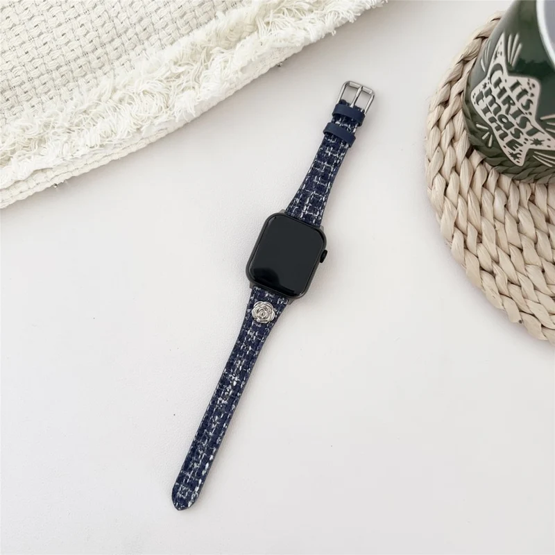Apple Watch Series 41mm / 40mm / 38mm Vegan Leather Strap Replacement