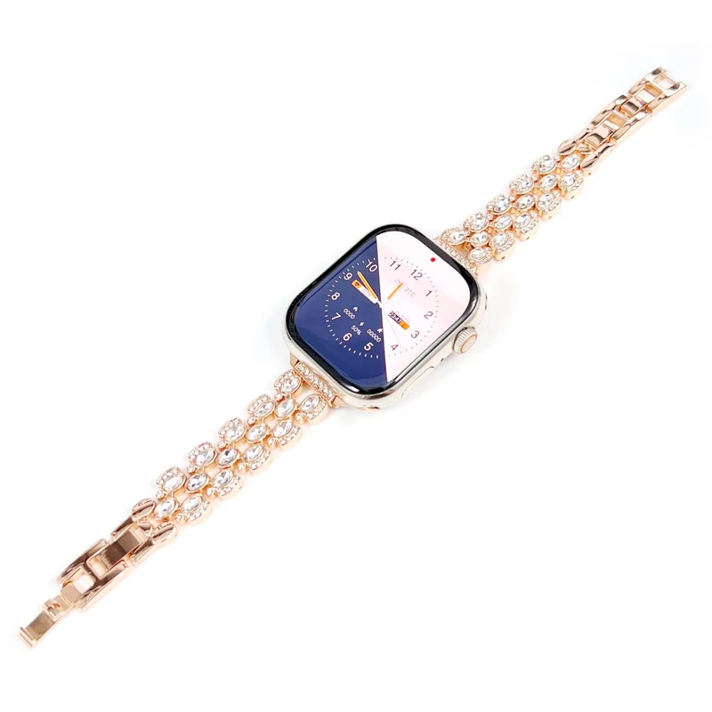 Apple Watch Series 41mm / 40mm / 38mm Rhinestone Decor Watch Band