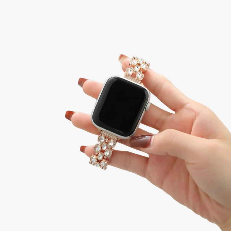 Apple Watch Series 41mm / 40mm / 38mm Rhinestone Decor Watch Band