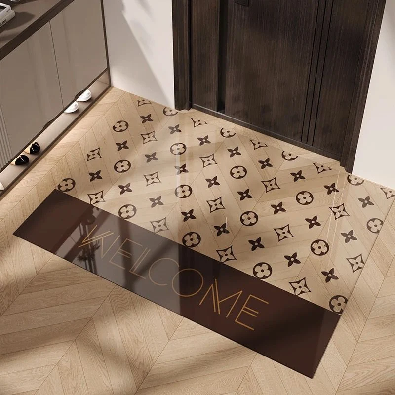 Verspielt Smiley-Gesicht Dekorative Matte