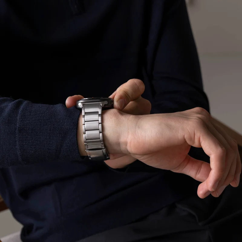Samsung Galaxy Watch Ultra 2 Titanarmband (Silber)