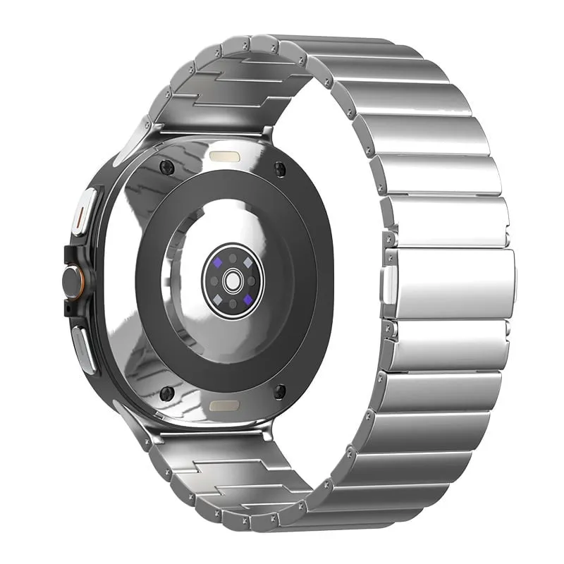 Samsung Galaxy Watch Ultra 2 'One Bead' Titanarmband (Silber)