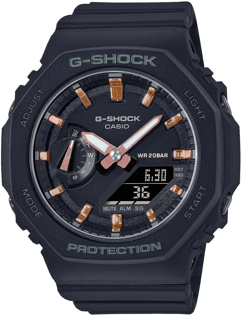 Casio G-Shock GMA-S2100-1AER Damenuhr • Extreme Stoßfestigkeit • Ikonisches Design
