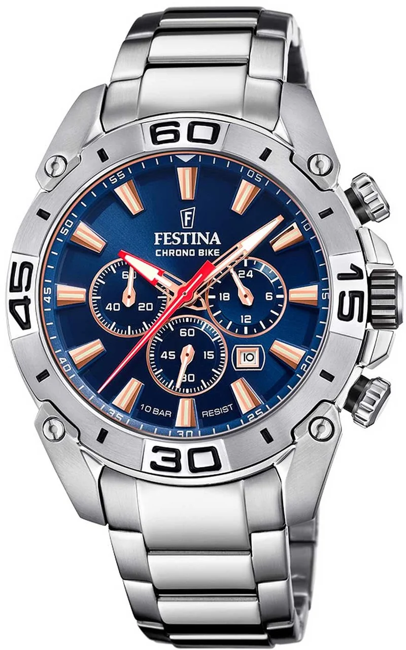 Festina Chrono Bike F20543/4 Herrenuhr • Sport-Design • 10 ATM