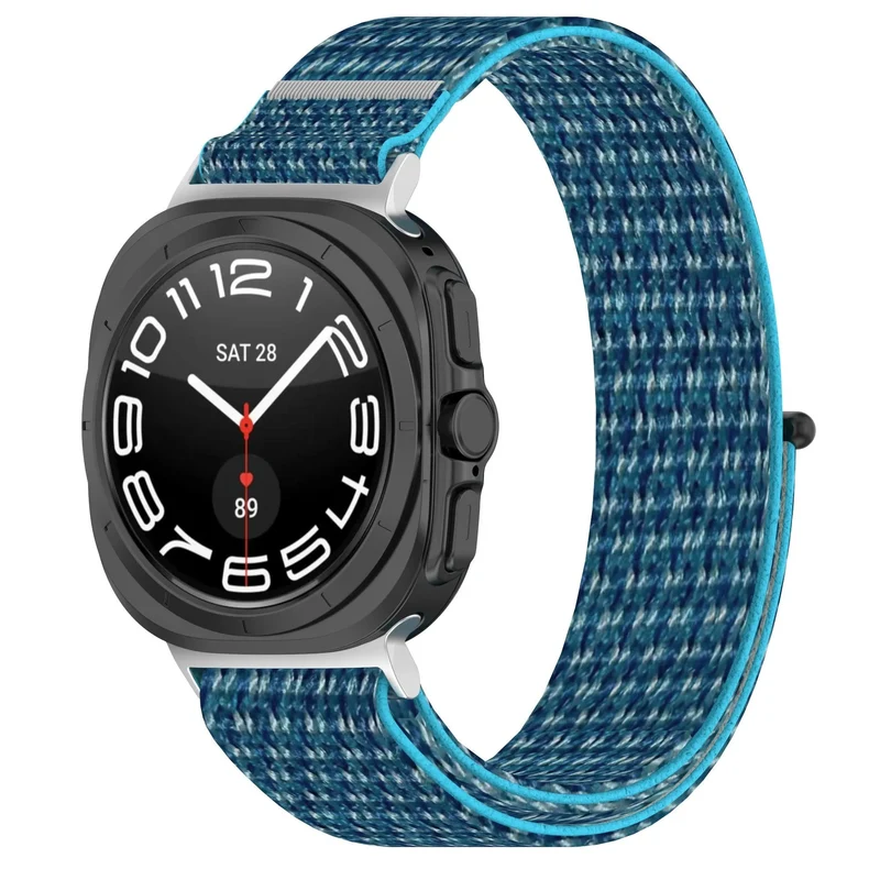 Samsung Galaxy Watch Ultra 2 Nylonarmband (Ozean Blau)