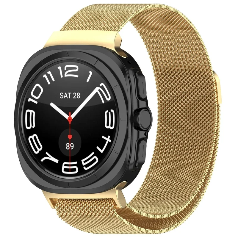 Samsung Galaxy Watch Ultra 2 Milanese Armband (Gold)