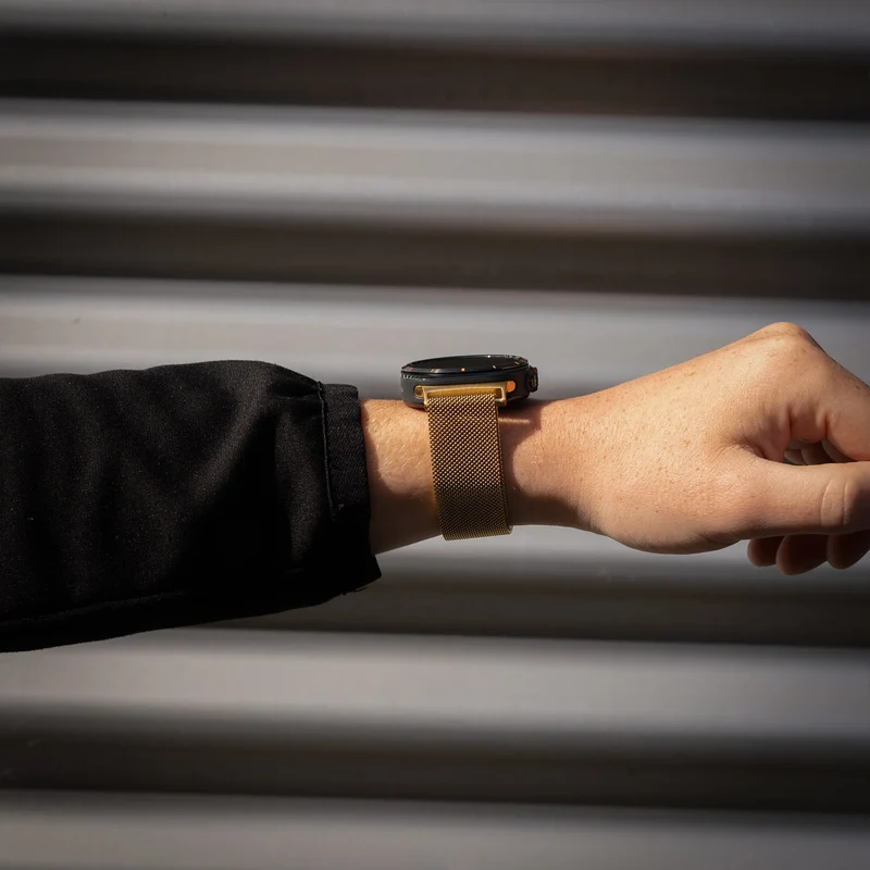 Samsung Galaxy Watch Ultra 2 Milanese Armband (Gold)