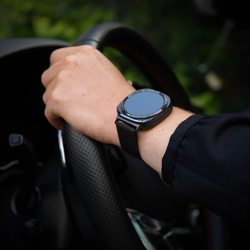 Samsung Galaxy Watch Ultra 2 Milanese Armband (Schwarz)