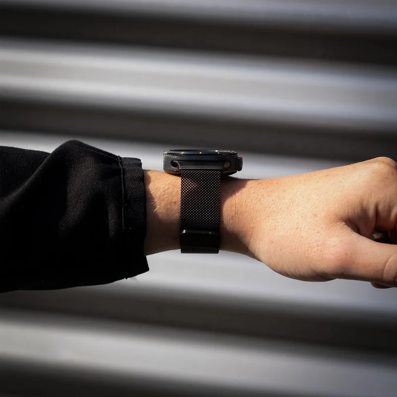 Samsung Galaxy Watch Ultra 2 Milanese Armband (Schwarz)