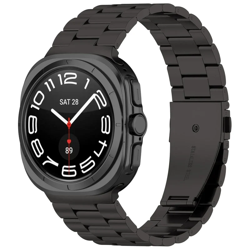 Samsung Galaxy Watch Ultra 2 Stahlarmband (Schwarz)
