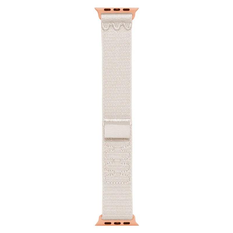 KALEBOL Apple Watch Series 41mm - 40mm - 38mm Universal Watchband Nylon Strap - Dark Green+Orange