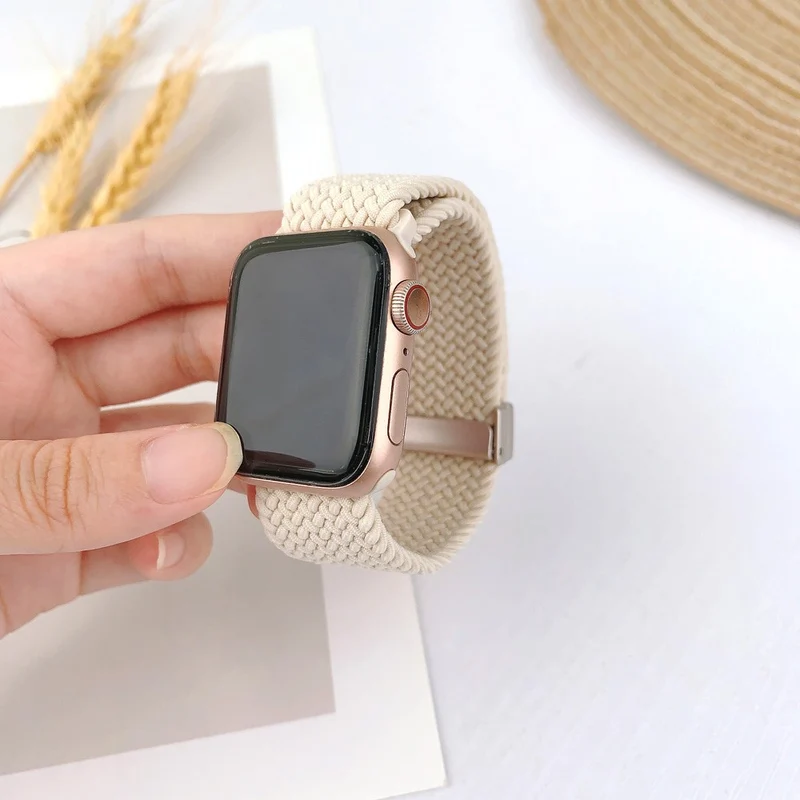 Apple Watch Series 41mm / 40mm / 38mm Nylon Strap Replacement - W-shape Colorful