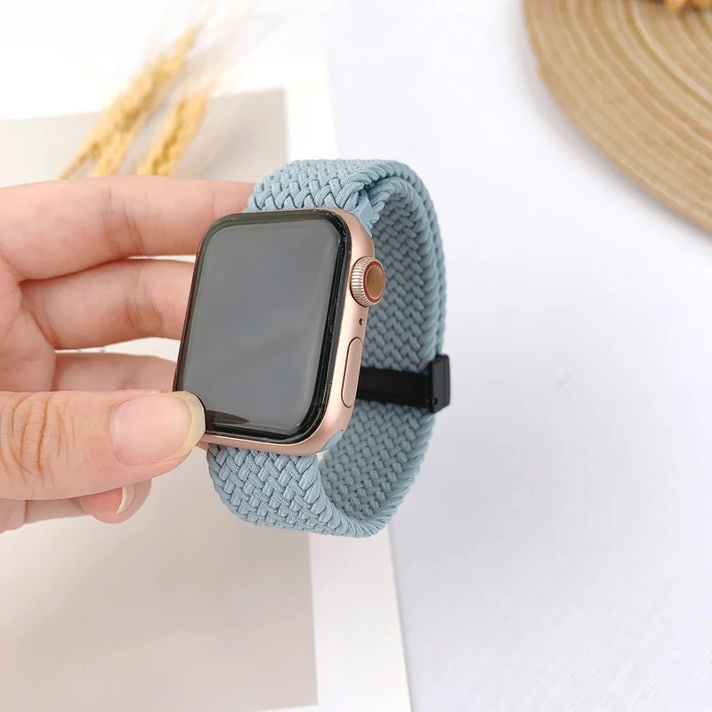 Apple Watch Series 41mm / 40mm / 38mm Nylon Strap Replacement - W-shape Colorful