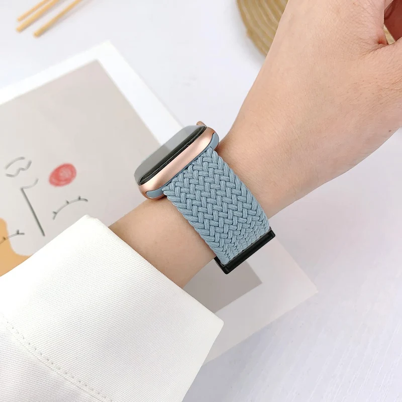 Apple Watch Series 41mm / 40mm / 38mm Nylon Strap Replacement - W-shape Colorful