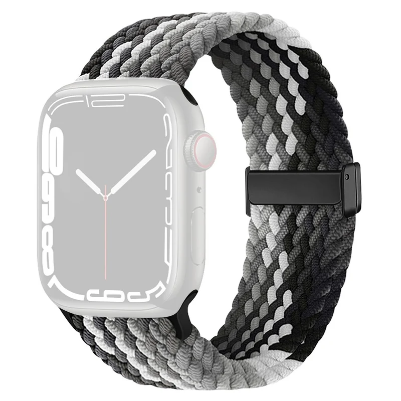 Apple Watch Series 41mm / 40mm / 38mm Nylon Strap Replacement - W-shape Colorful