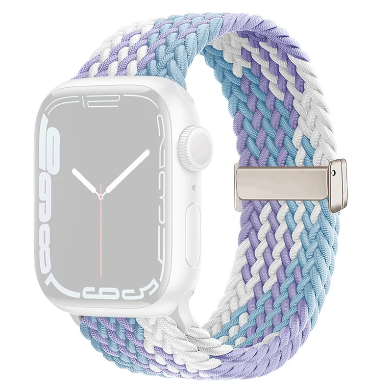 Apple Watch Series 41mm / 40mm / 38mm Nylon Strap Replacement - W-shape Colorful