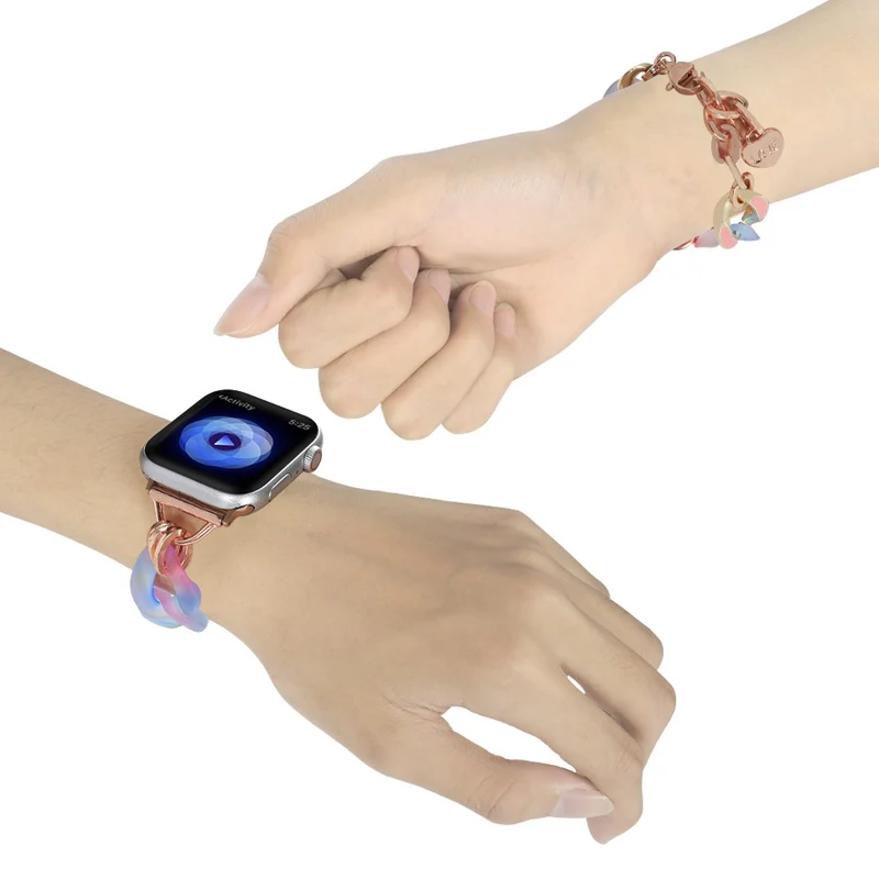 Apple Watch Series 41mm / 40mm / 38mm Resin Smart Watch Strap