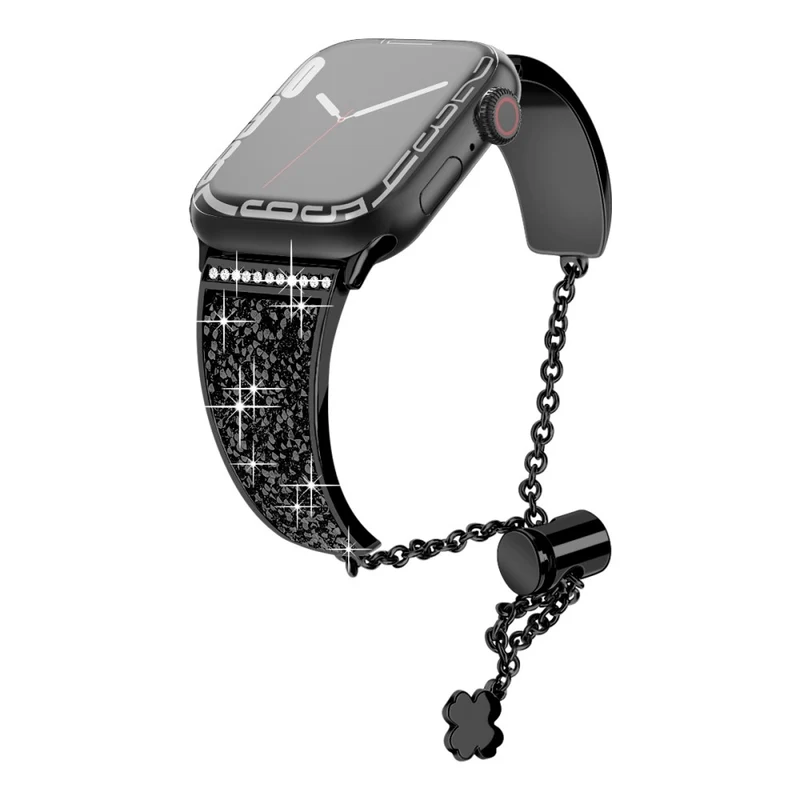 Apple Watch 49mm / 45mm / 44mm / 42mm Watch Strap - Black / Black