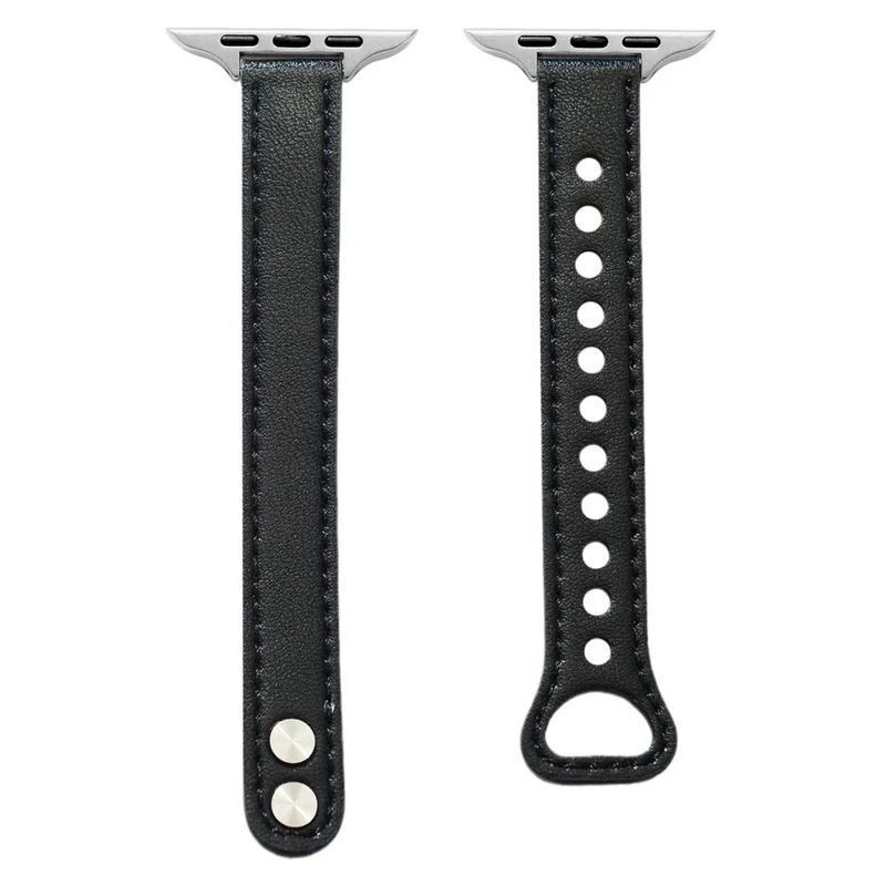 Apple Watch 49mm / 45mm / 44mm / 42mm Vegan Leather Wrist Straps