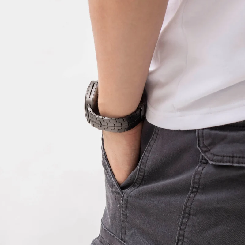 Samsung Galaxy Watch Ultra 2 Iron' Titanarmband (Graphit)