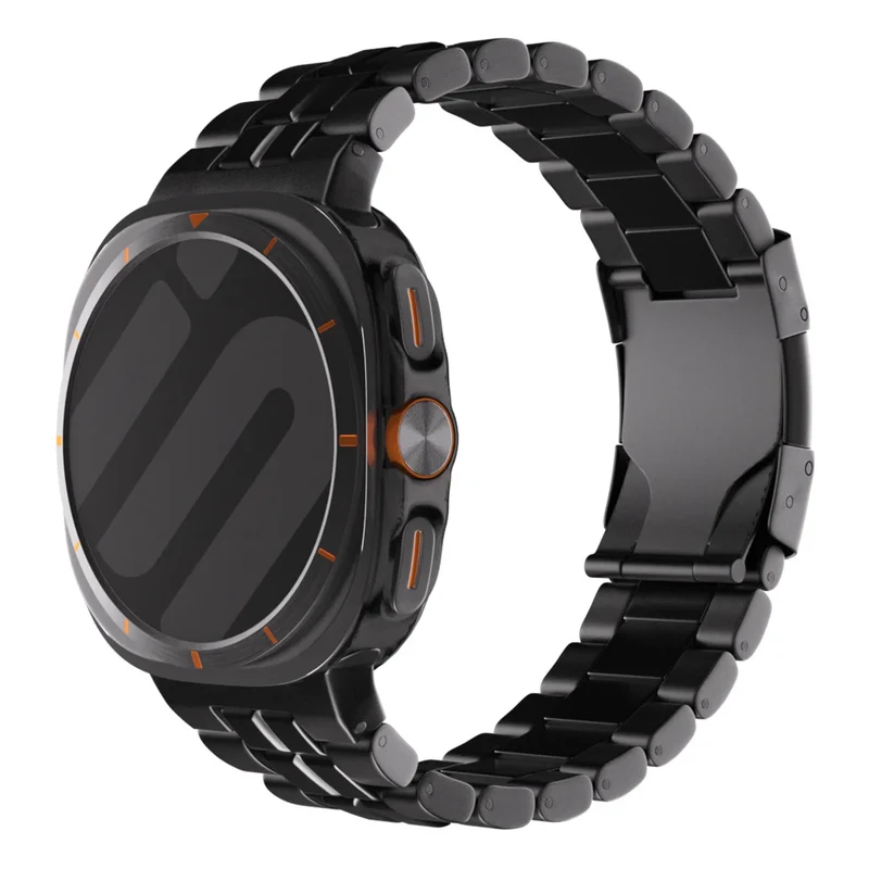 Samsung Galaxy Watch Ultra 2 Square' Titanarmband (Schwarz)
