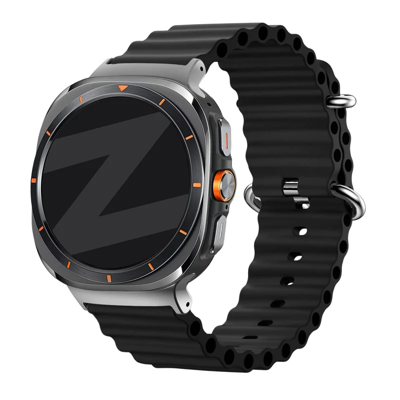 Bandz Samsung Galaxy Watch Ultra 2 Ocean Armband 'Classic' (Schwarz)