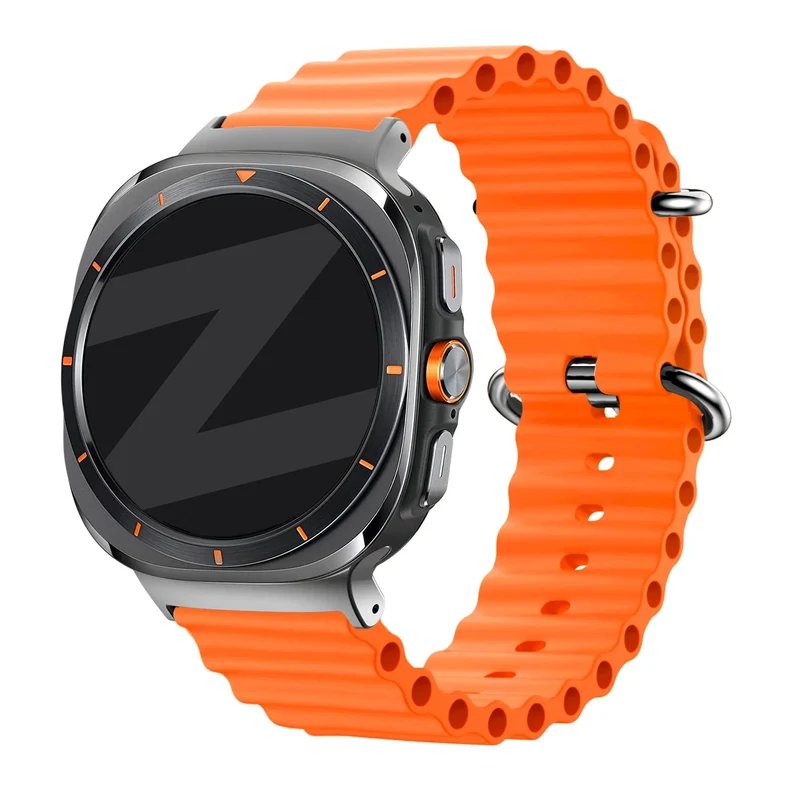 Bandz Samsung Galaxy Watch Ultra 2 Ocean Armband 'Classic' (Orange)